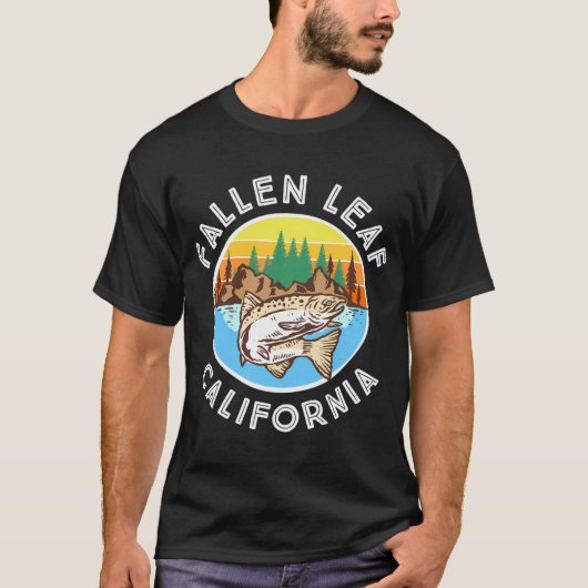 Fallen Leaf Lake California T-Shirt (Vorderseite)