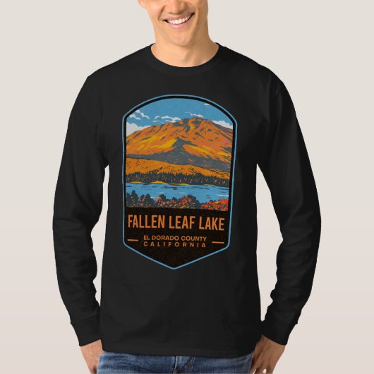 Fallen Leaf Lake California T-Shirt (Vorderseite)