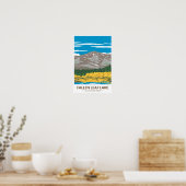 Fallen Leaf Lake California Vintag Poster (Küche)