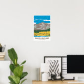 Fallen Leaf Lake California Vintag Poster (Heimbüro)