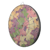 FALLEN MAPLE BLÄTTER GLÜCKLICH AUTUMN DARTSCHEIBE (Vorderseite rechts)