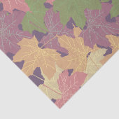 FALLEN MAPLE BLÄTTER GLÜCKLICH AUTUMN SEIDENPAPIER (Ausschnitt)