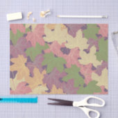 FALLEN MAPLE BLÄTTER GLÜCKLICH AUTUMN SEIDENPAPIER (Handwerk)