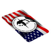 FALLEN POLIZEBEAMTE MAGNET (Rechte Seite)