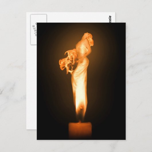 Fallen Postkarte (Vorne/Hinten)