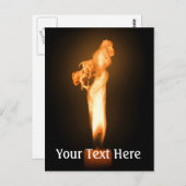 Fallen Postkarte (Vorne/Hinten)