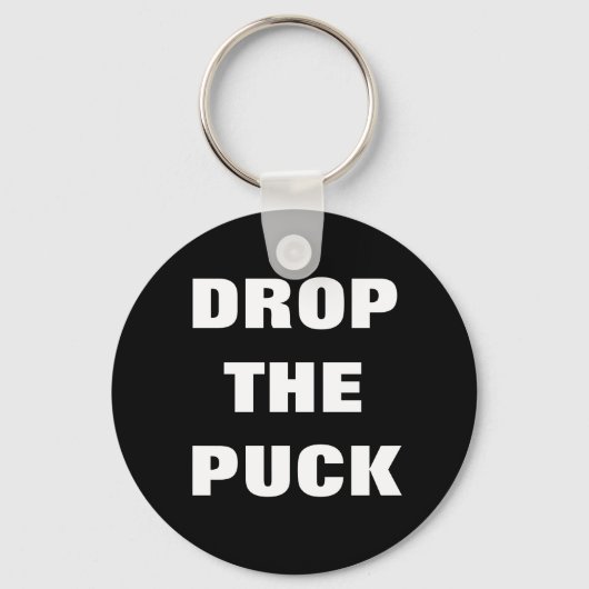 FALLEN SIE DEN PUCK SCHLÜSSELANHÄNGER (Vorderseite)
