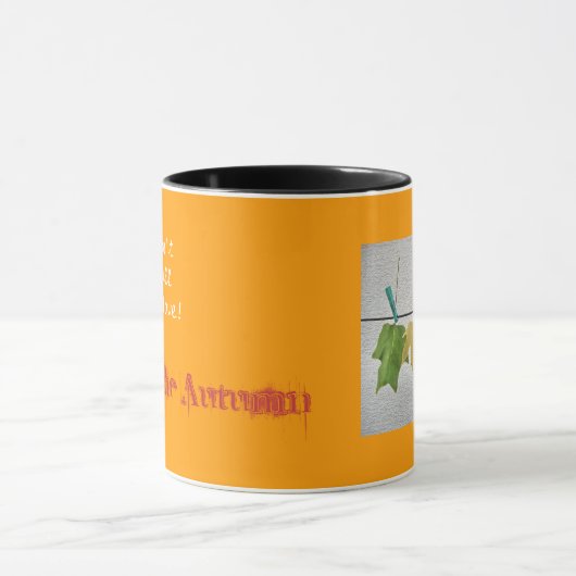 Fallen Sie nicht in Liebe! Tasse (Zentrum)