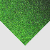 Fallen von Grün und Schwarz Glitzer Gradient Seidenpapier (Ausschnitt)