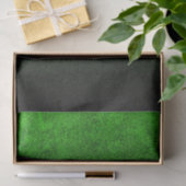 Fallen von Grün und Schwarz Glitzer Gradient Seidenpapier (Geschenk)