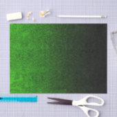 Fallen von Grün und Schwarz Glitzer Gradient Seidenpapier (Handwerk)