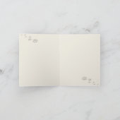 Fallenbruch Katze Faltschachtel Feiertagskarte (Innenseite)