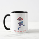 Fallend! Eigene Caption-Tasse hinzufügen Tasse (Links)