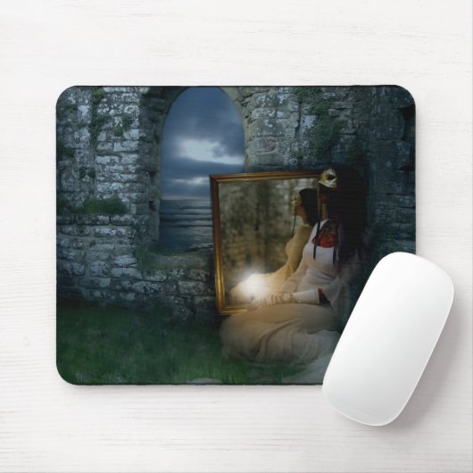 Fallend ewige Vanity Originale Kunst Mousepad (Mit Mouse)