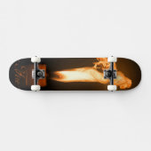 Fallend Fire Original Art Skateboard (Horizontal)