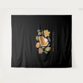 Fallend for Pie - Gemütliches Kürbiskuchen-Design  Wandteppich (Vorderseite (Horizontal))