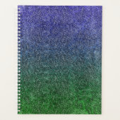 Fallend Forest Nightfall Glit Gradient Planer (Vorderseite)