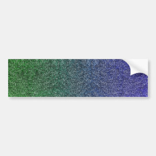 Fallend Forest Nightfall Glitzer Gradient Autoaufkleber