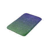 Fallend Forest Nightfall Glitzer Gradient Badematte (Schrägansicht)
