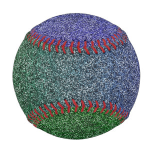 Fallend Forest Nightfall Glitzer Gradient Baseball