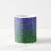 Fallend Forest Nightfall Glitzer Gradient Kaffeetasse (Mittel)