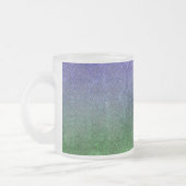Fallend Forest Nightfall Glitzer Gradient Mattglastasse (Links)