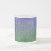 Fallend Forest Nightfall Glitzer Gradient Mattglastasse (Mittel)