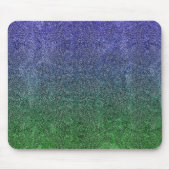 Fallend Forest Nightfall Glitzer Gradient Mousepad (Vorne)