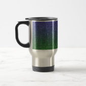Fallend Forest Nightfall Glitzer Gradient Reisebecher (Links)