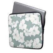 Fallend für Kamelien - Moss Laptopschutzhülle (Vorderseite Links)