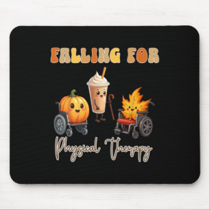 Fallend für Physikalische Therapie Erntedank Pumpk Mousepad