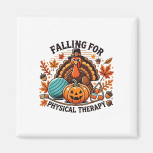 Fallend für physische Therapie Pt Pumpkin Fall Dan Magnet