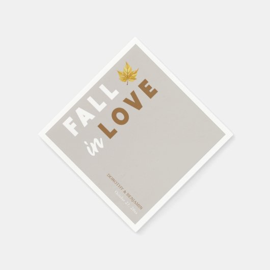 Fallend in der Liebe: Benutzerdefinierte Script-Ho Serviette (Ecke)