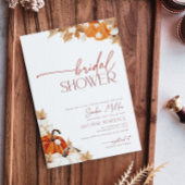 Fallend in Liebe Brautparty Autumn Pumpkin Einladung