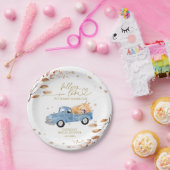 Fallend in Liebe Pumpkin Fall Babydusche Pappteller (Party)