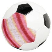 Fallend Pink Sakura Sunrise Fußball (Dreiviertel)