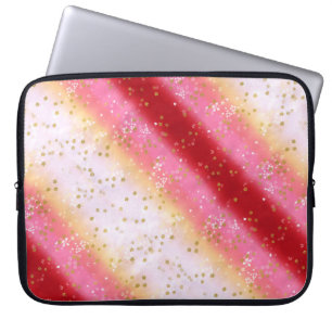 Fallend Pink Sakura Sunrise Laptopschutzhülle