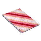 Fallend Pink Sakura Sunrise Notizblock (Rechte Seite)