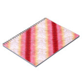 Fallend Pink Sakura Sunrise Notizblock (Linke Seite)