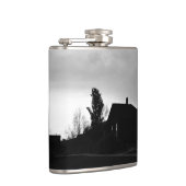 Fallend Silhouette Stille Flachmann (Rechts)