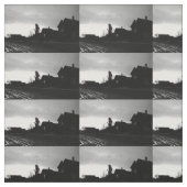 Fallend Silhouette Stille Stoff (Muster)