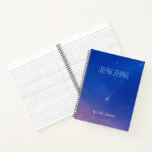 Fallend Star Dream Journal Notizblock (Innenseite)