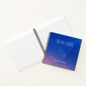 Fallend Star Dream Journal Notizblock (Innenseite)