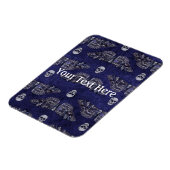 Fallend Totschlucht Moth and Skulls Magnet (Linke Seite)