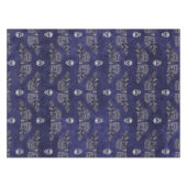 Fallend Totschlucht Moth and Skulls Tischdecke (Vorderseite (Horizontal))