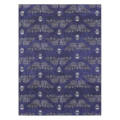 Fallend Totschlucht Moth and Skulls Tischdecke (Vorderseite)