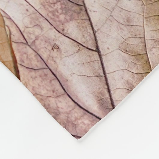 "fallend verlässt" Herbst SCHOSS-DECKE Fleecedecke (Ecke)