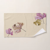 "fallend verlässt" Herbst TUCH-SET Badhandtuch Set (Handtuch)