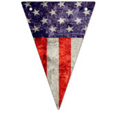 Fallende antike amerikanische Flagge (Zweite Fahne)