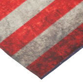 Fallende antike amerikanische Flagge Tischdecke (Schrägansicht)
